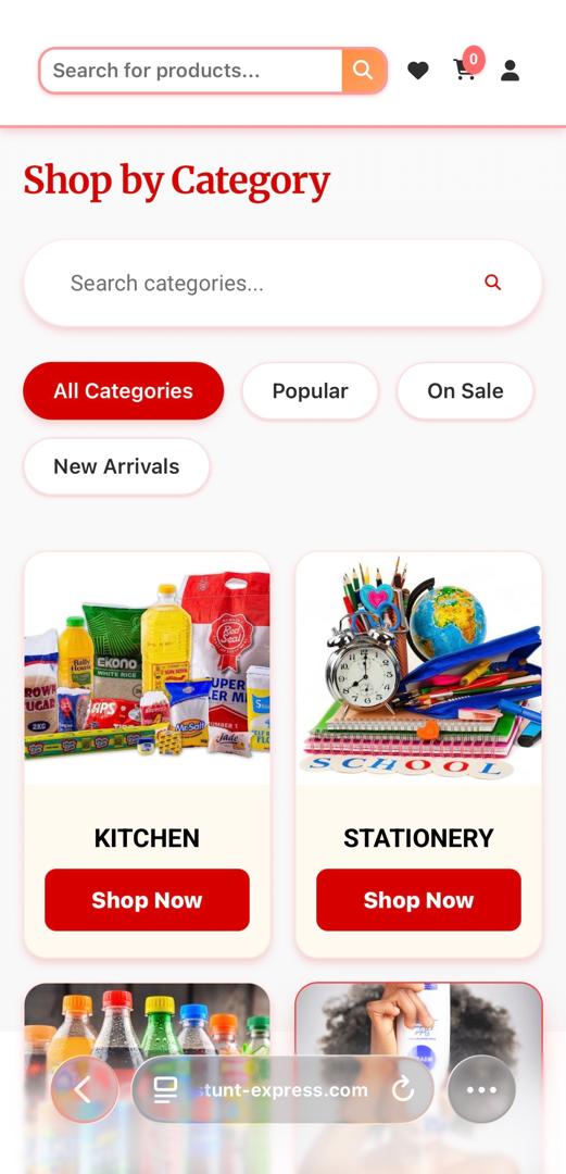 Pedzaworks e-commerce website development