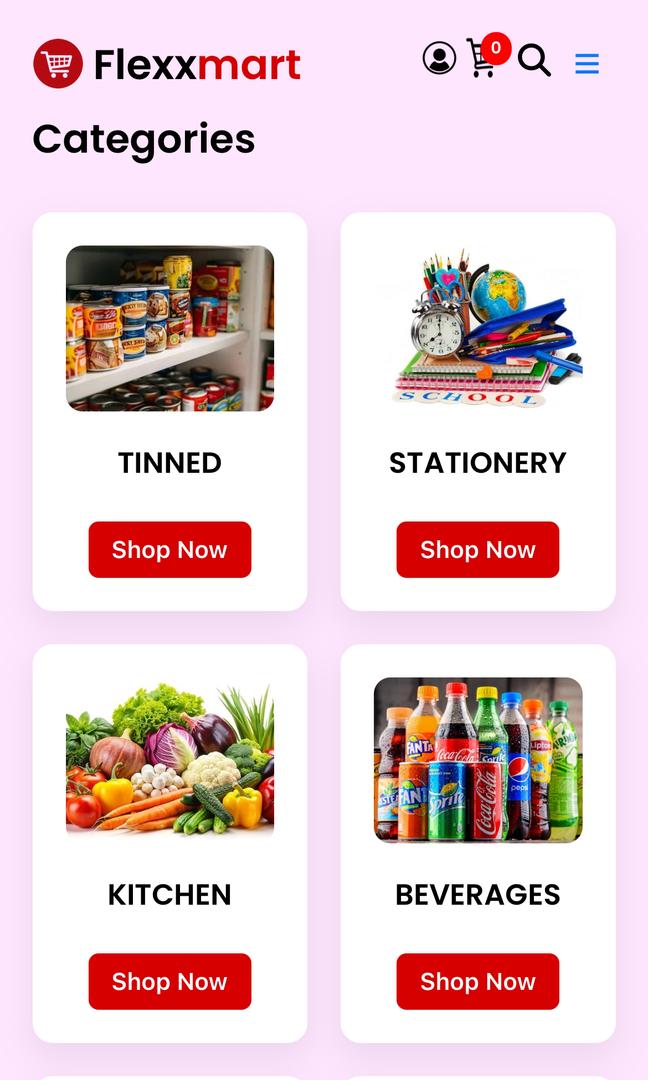 Pedzaworks e-commerce website development